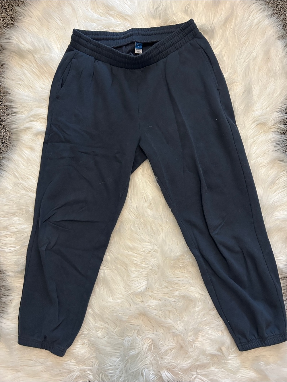 Old Navy Black Women's Jogger Track Pants
